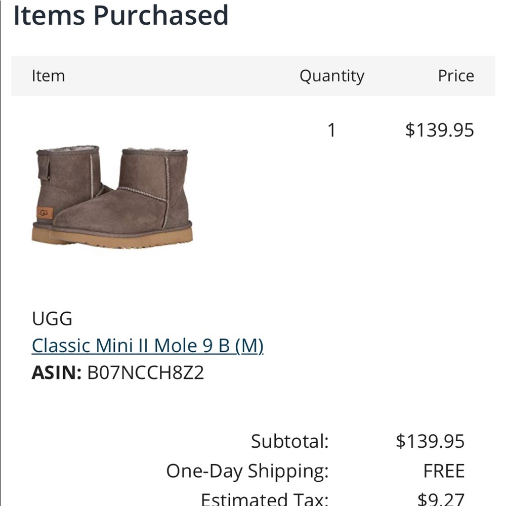 Uggs- bought the wrong size- out of return date - Picture 7 of 8
